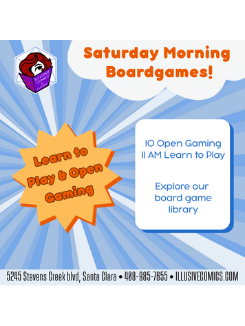 SATURDAY MORNING BOARD GAMES