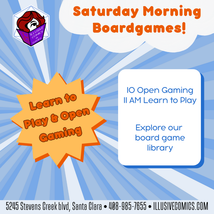 SATURDAY MORNING BOARD GAMES