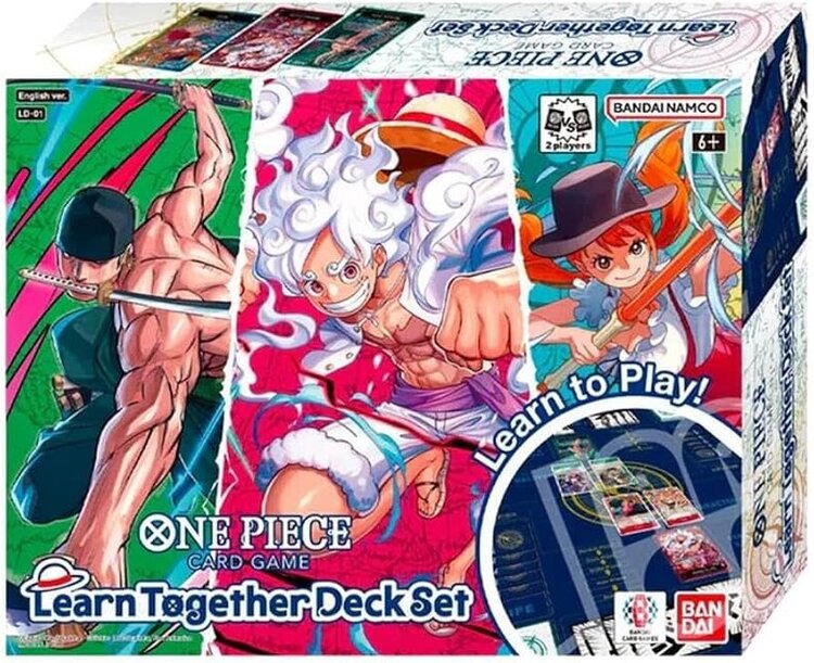 BANDAI ONE PIECE CARD GAME LEARN TOGETHER DECK SET