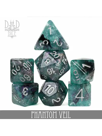 DND DICE PHANTOM VEIL RPG DICE SET