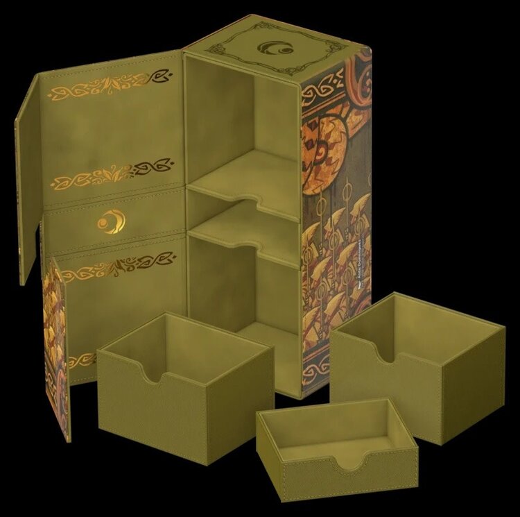 ULTIMATE GUARD ULTIMATE GUARD MTG LORWYN ECLIPSED TWIN FLIPNTRAY 266 XENOSKIN CHRONICLE OF VICTORY