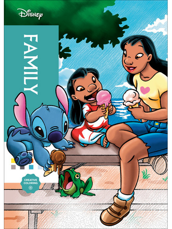 PENGUIN RANDOM HOUSE DISNEY MYSTERY COLORING BOOK FAMILY