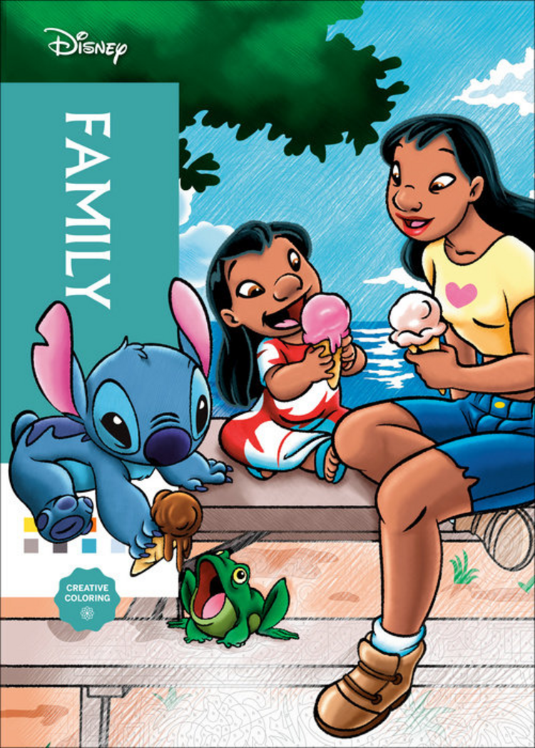 PENGUIN RANDOM HOUSE DISNEY MYSTERY COLORING BOOK FAMILY