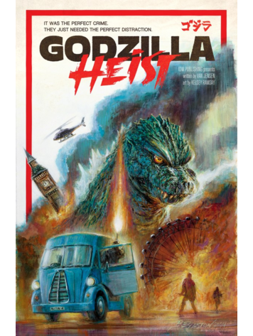 IDW PUBLISHING GODZILLA HEIST TP