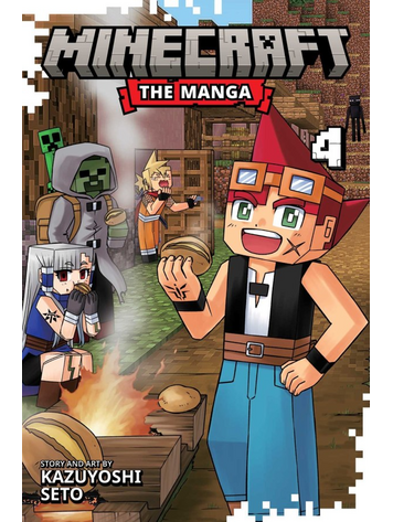 VIZ MEDIA LLC MINECRAFT THE MANGA GN VOL 04