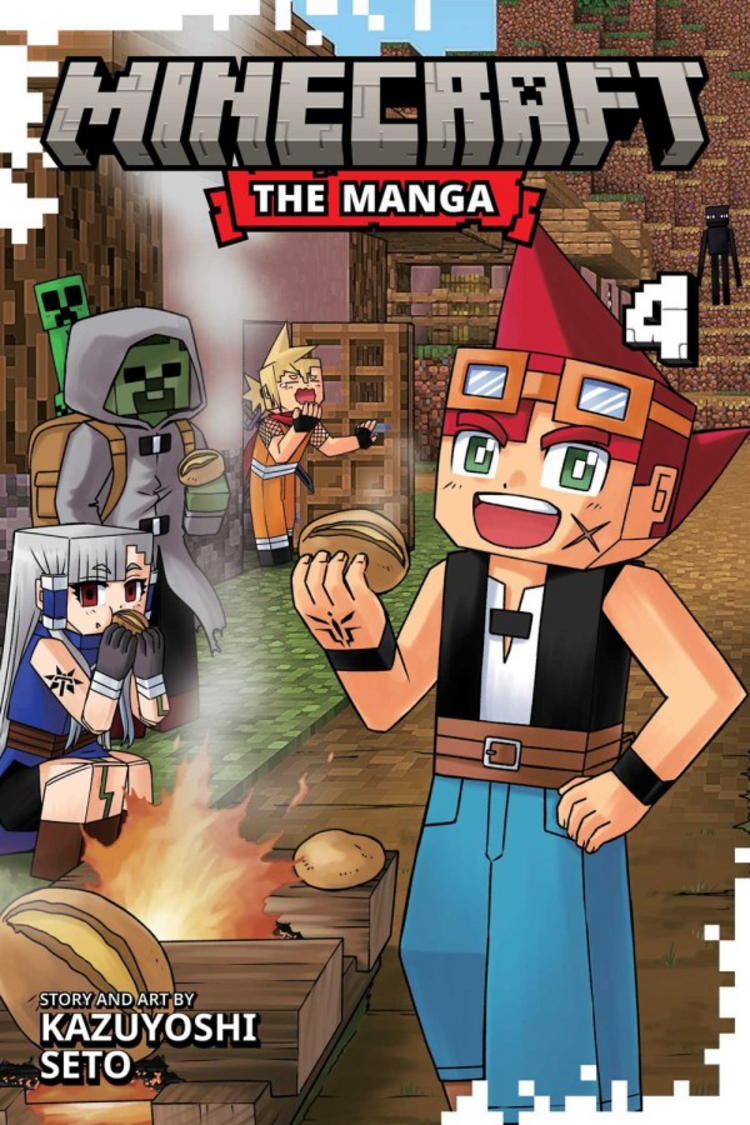VIZ MEDIA LLC MINECRAFT THE MANGA GN VOL 04