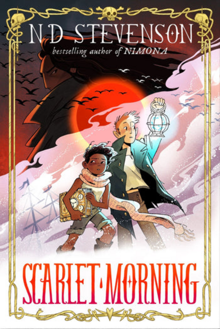 HARPER COLLINS PUBLISHERS SCARLET MORNING HC NOVEL BOOK ONE