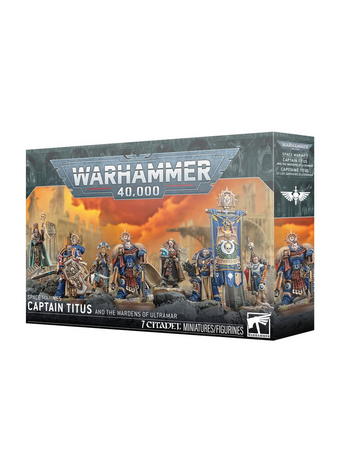 WARHAMMER 40K SPACE MARINES CAPTAIN TIDUS