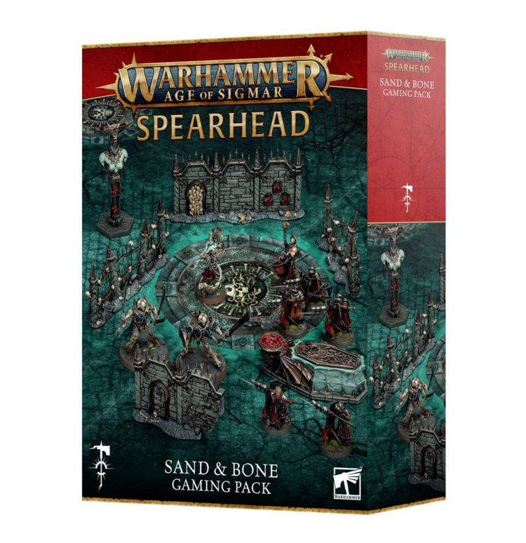 WARHAMMER AGE OF SIGMAR SPEARHEAD SAND & BONE GAMING PACK