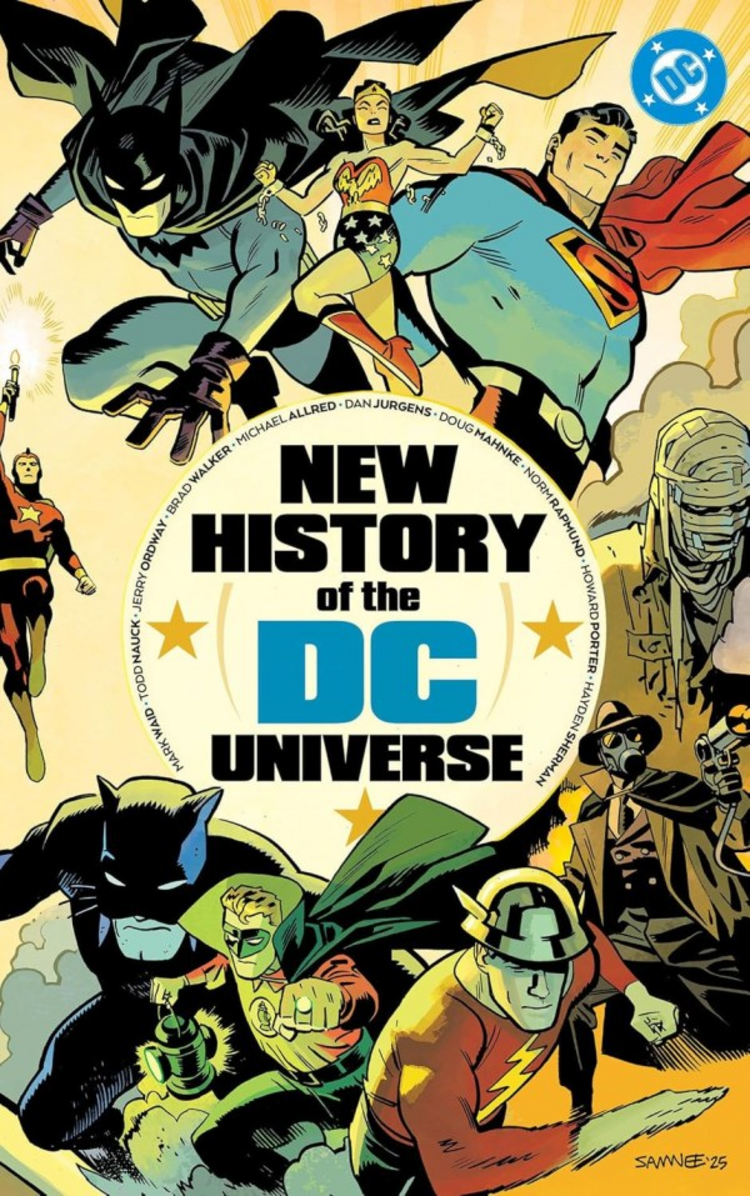DC COMICS NEW HISTORY OF THE DC UNIVERSE HC