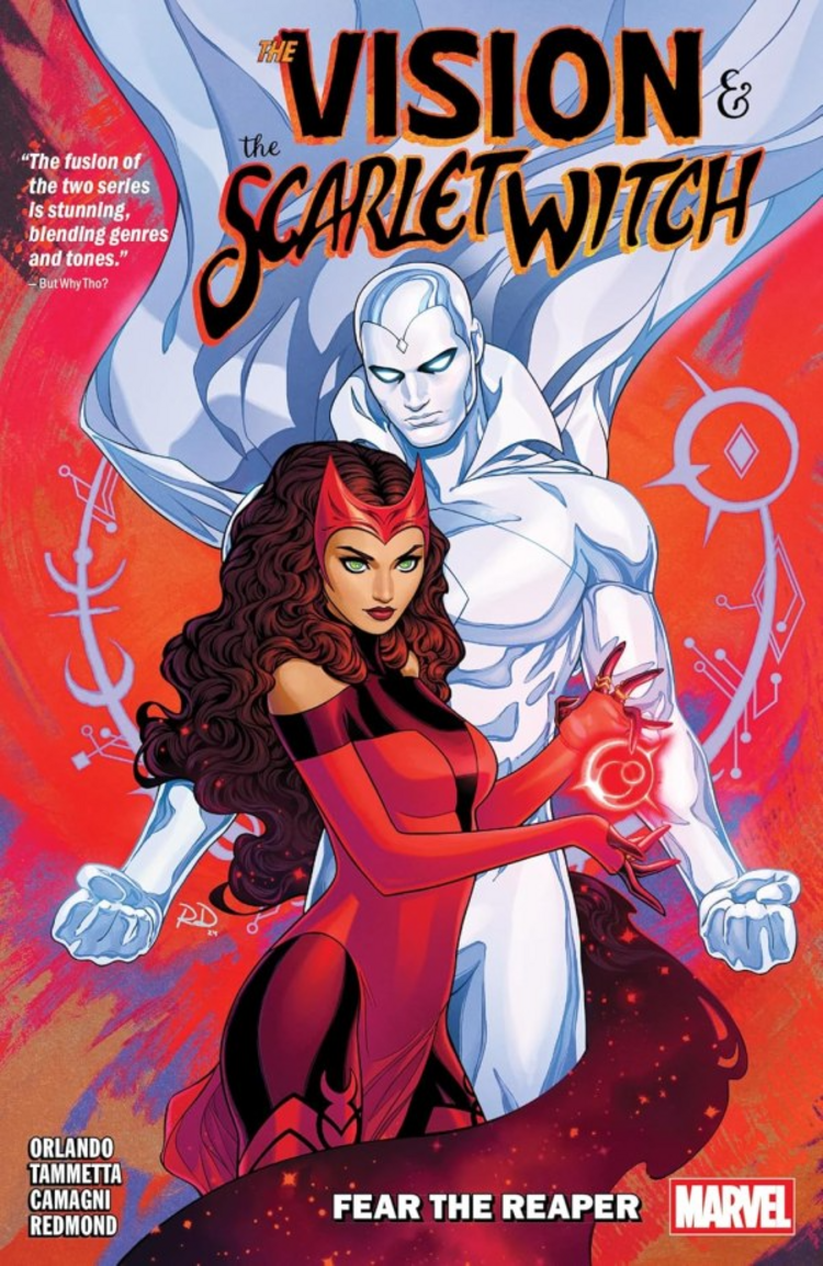MARVEL COMICS VISION & SCARLET WITCH FEAR THE REAPER TP