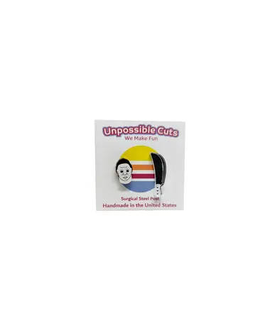 UNPOSSIBLE CUTS HALLOWEEN SLASHER EARRINGS