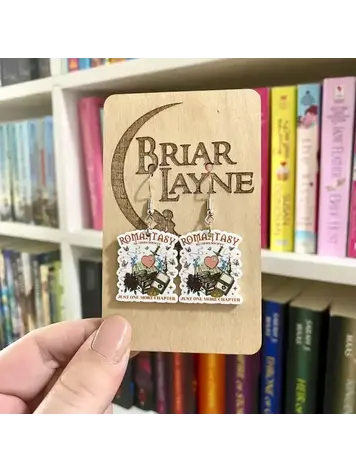 ROMANTASY BOOK EARRINGS