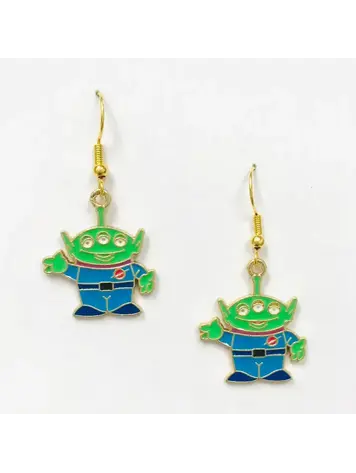3 EYED ALIEN EARRINGS