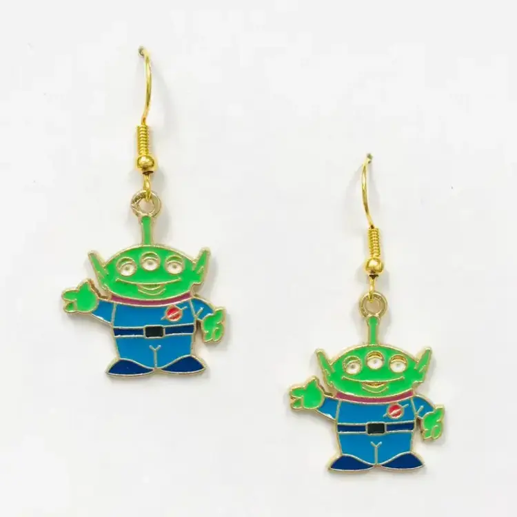 3 EYED ALIEN EARRINGS