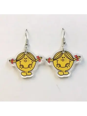 ACRYLIC LITTLE MISSY EARRINGS