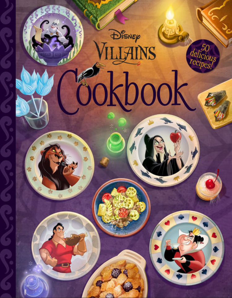 DISNEY PRESS DISNEY VILLAINS COOKBOOK