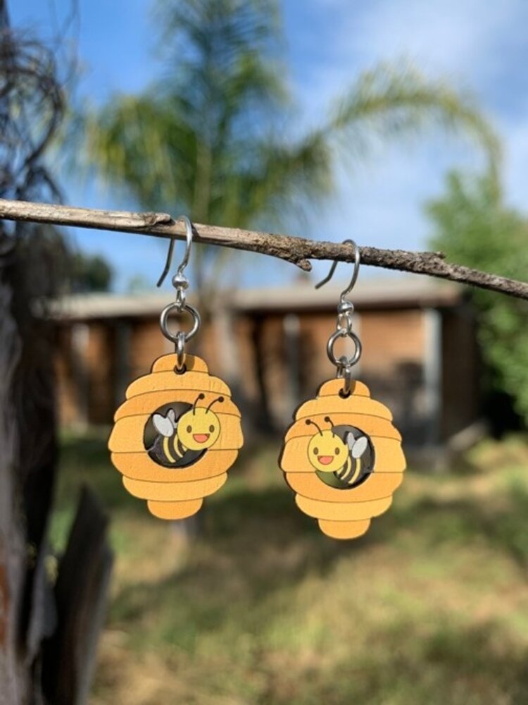 CUTE BEE EARRINGS