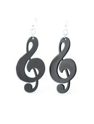TREBLE CLEFF EARRINGS