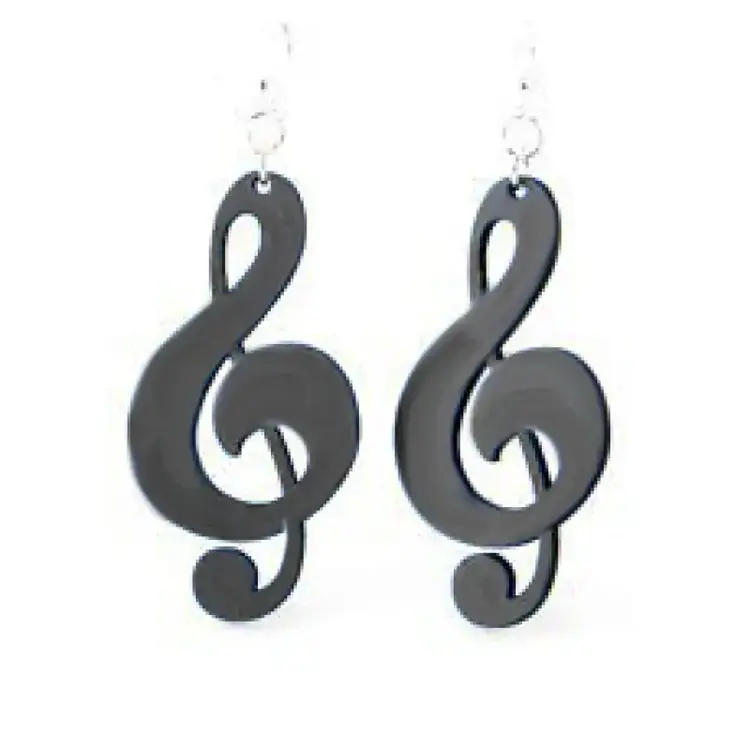 TREBLE CLEFF EARRINGS