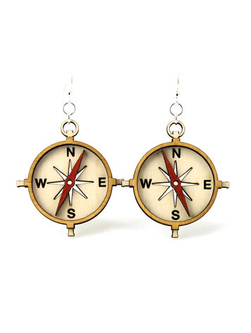 COMPASS EARRINGS