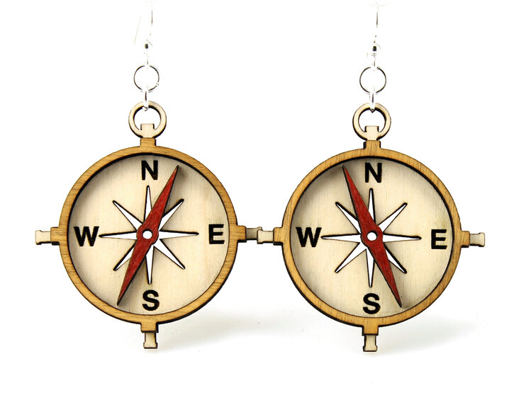 COMPASS EARRINGS