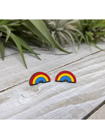 UNPOSSIBLE CUTS RAINBOW EARRINGS