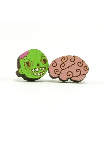 UNPOSSIBLE CUTS ZOMBIE EARRINGS