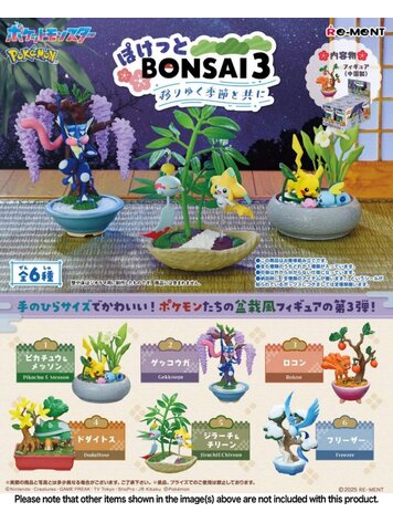 REMENT REMENT POKEMON POCKET BONSAI 3