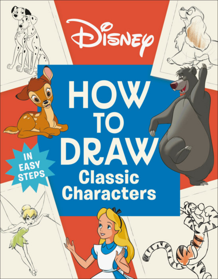 DK PUBLISHING CO DISNEY HOW TO DRAW CLASSIC CHARACTERS SC