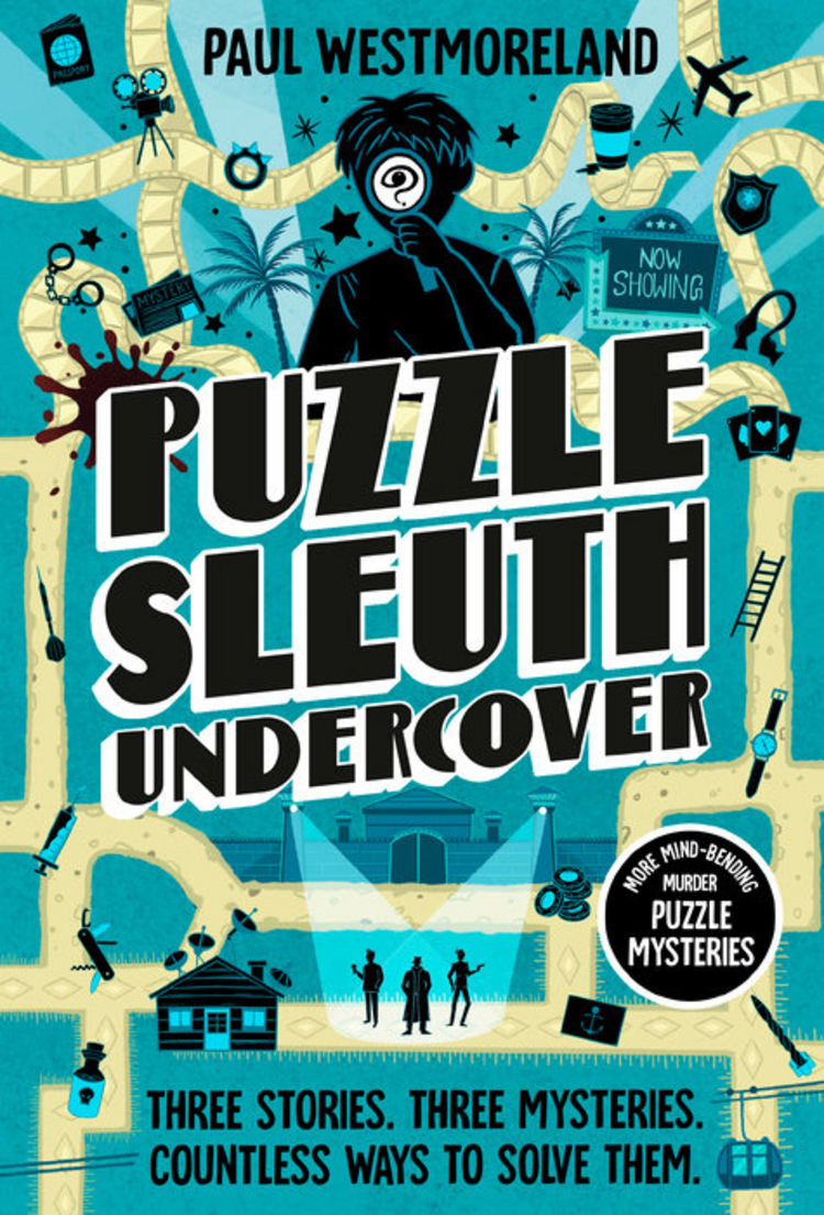 TEN SPEED PRESS PUZZLE SLEUTH UNDERCOVER SC NOVEL