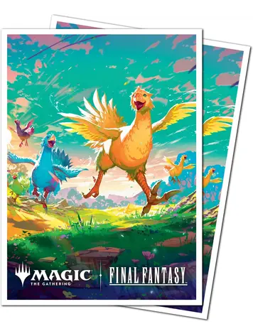 ULTRA PRO ULTRA PRO MTG UNIVERSES BEYOND FINAL FANTASY 105CT APEX DECK PROTECTOR SLEEVES CHOCOBO