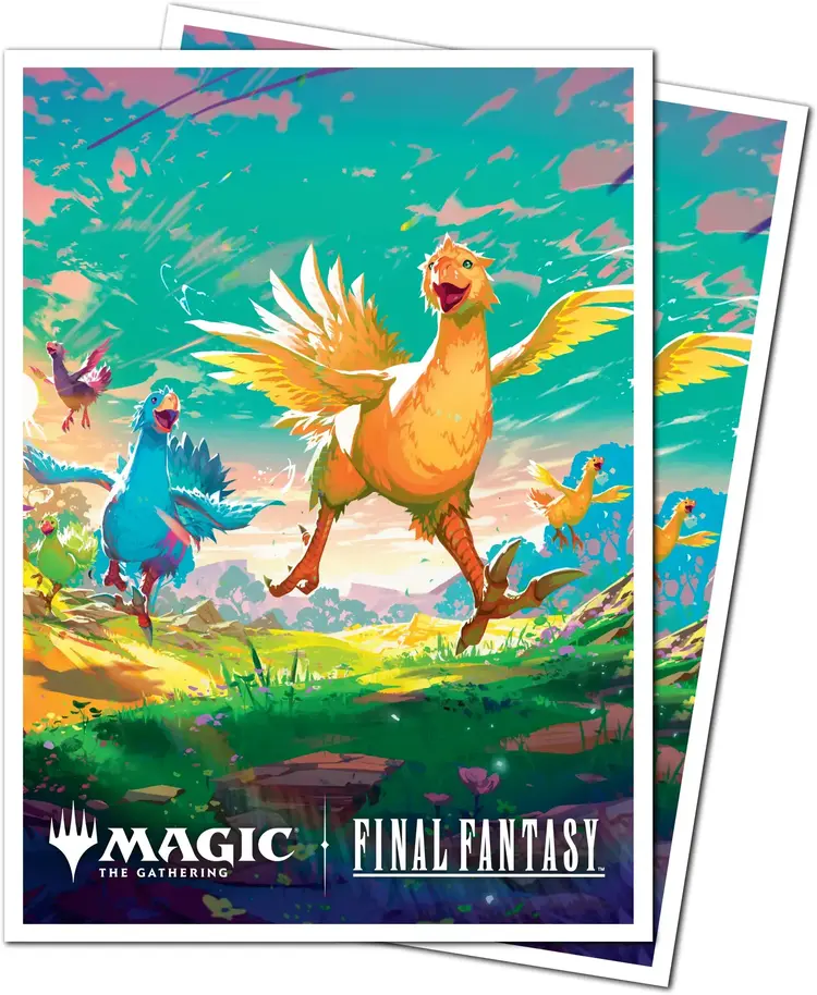 ULTRA PRO ULTRA PRO MTG UNIVERSES BEYOND FINAL FANTASY 105CT APEX DECK PROTECTOR SLEEVES CHOCOBO
