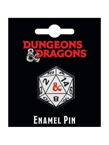 Ata-boy DUNGEONS & DRAGONS 20 SIDED DICE ENAMEL PIN