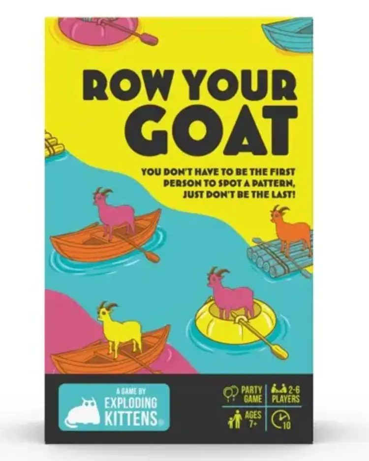 EXPLODING KITTENS GROUP LLC ROW YOUR GOAT