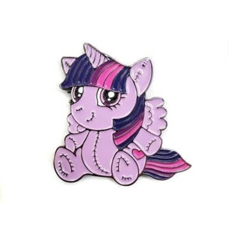 KOLORSPUN UNICORN PONY ENAMEL PIN PURPLE