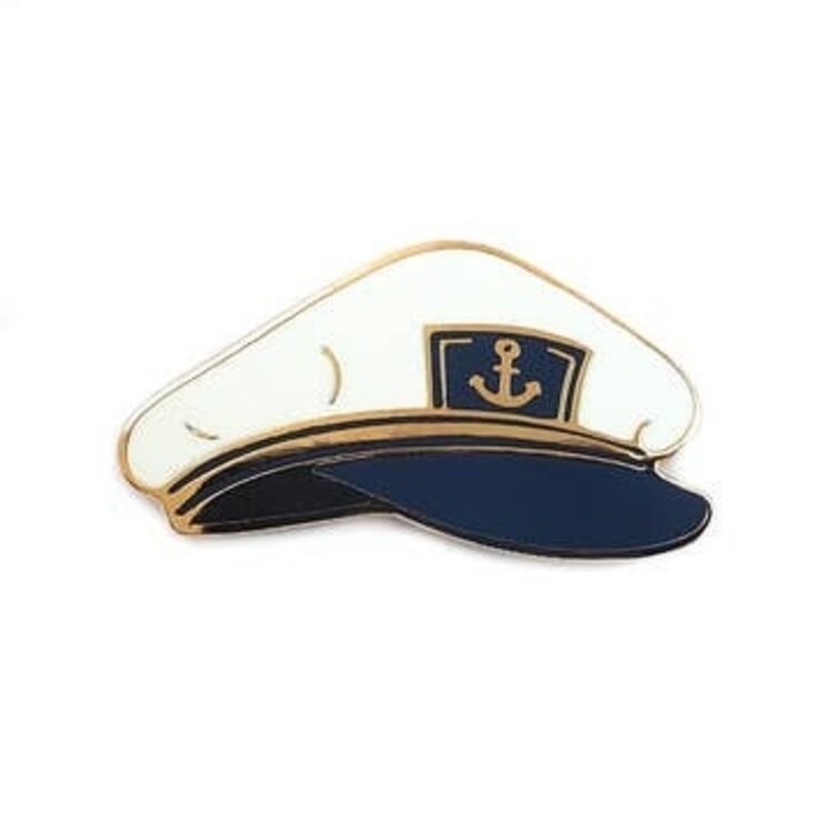 KOLORSPUN SAILOR CAPTAINS HAT ENAMEL PIN