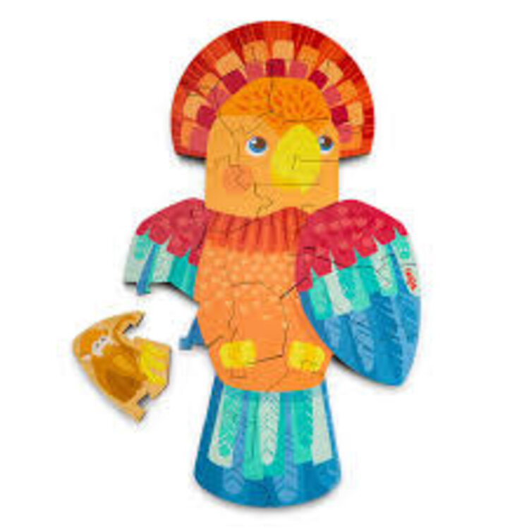HABA GAMES PARROT 2 IN 1 WOODEN PUZZLE