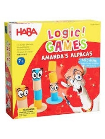 HABA GAMES LOGIC GAMES AMANDAS ALPACAS