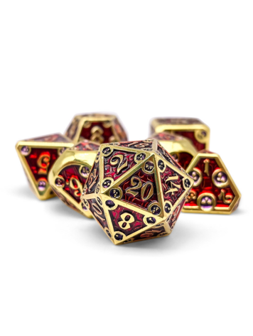 NORSE FOUNDRY DUNGEON DELVE BLOOD OATH METAL DICE SET