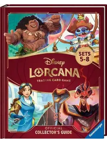 LORCANA TCG OFFICIAL COLLECTOR'S GUIDE SETS 5-8