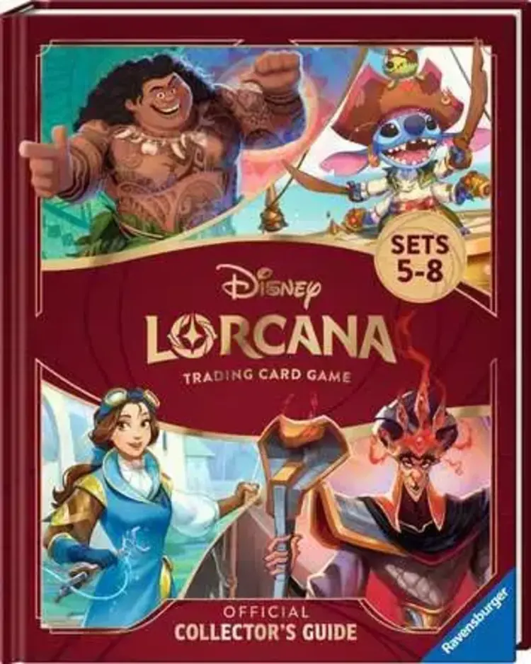 LORCANA TCG OFFICIAL COLLECTOR'S GUIDE SETS 5-8