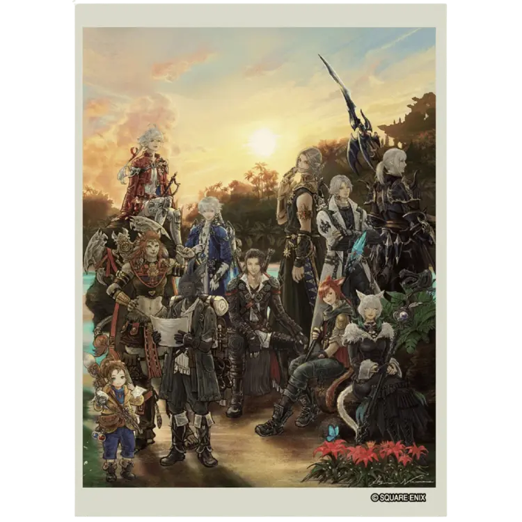 SQUARE ENIX FINAL FANTASY TCG SLEEVES FINAL FANTASY XIV