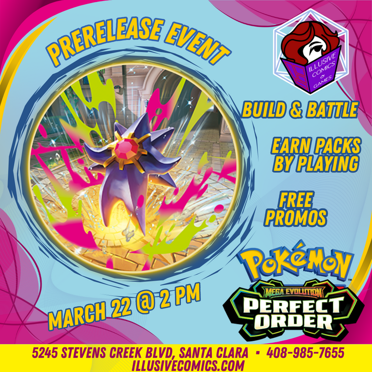 POKEMON MEGA EVOLUTION PERFECT ORDER PRERELEASE EVENT