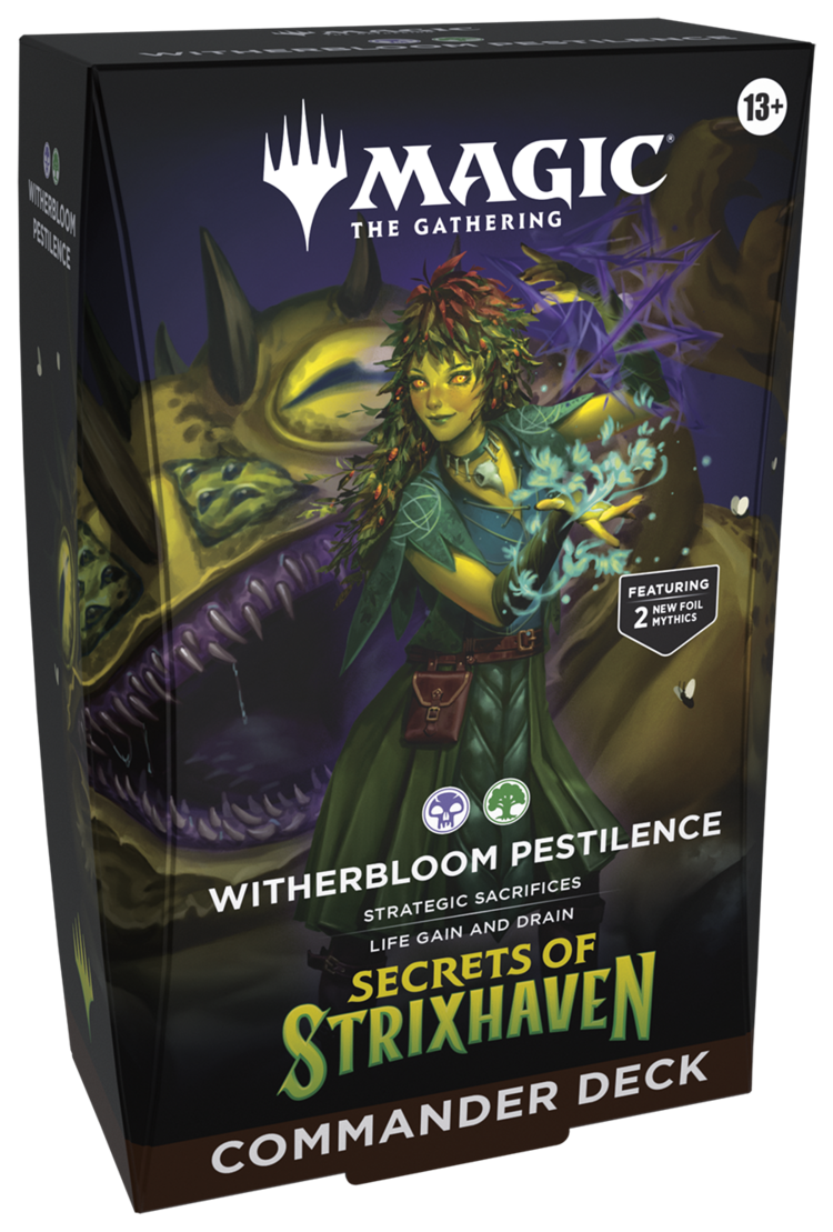 WIZARDS OF THE COAST MTG SECRETS OF STRIXHAVEN COMMANDER DECKS (SET OF 5) PREORDER