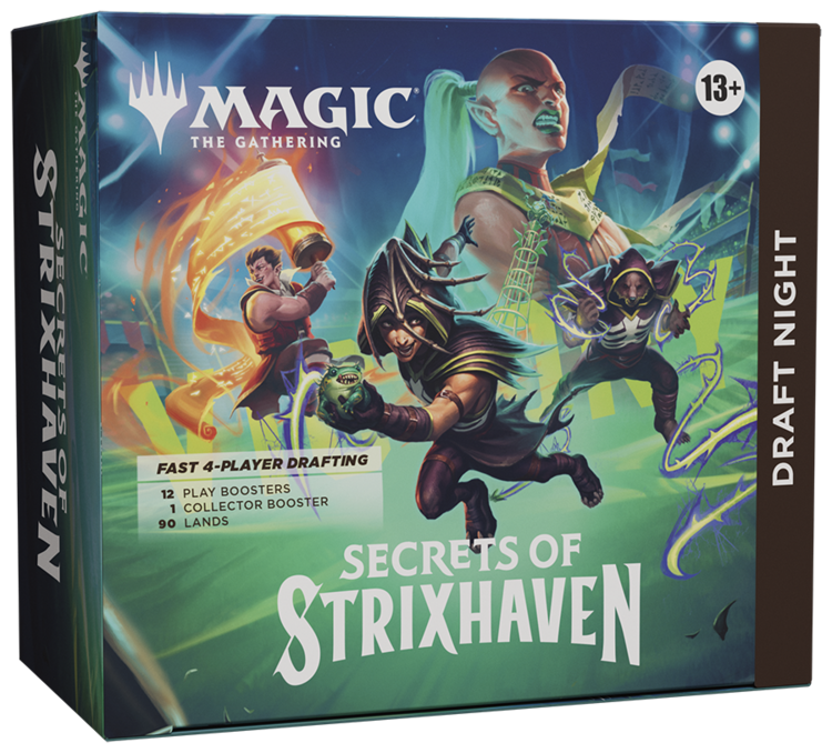 WIZARDS OF THE COAST MTG SECRETS OF STRIXHAVEN DRAFT NIGHT PREORDER