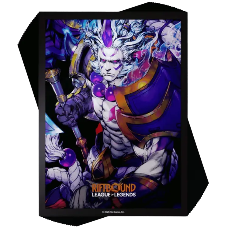 RIFTBOUND TCG SPIRITFORGED ART SLEEVES 100 CT SPIRIT BLOSSOM DARIUS