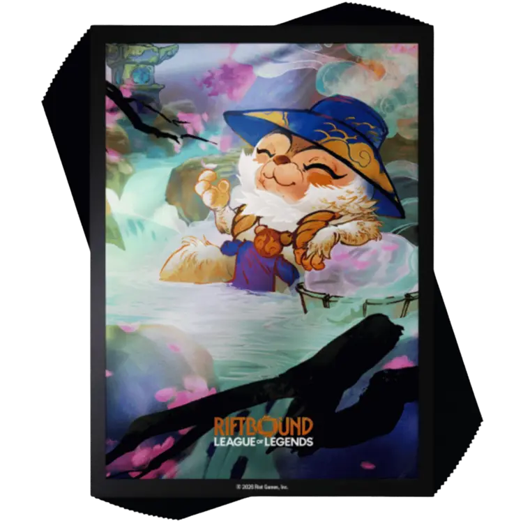 RIFTBOUND TCG SPIRITFORGED ART SLEEVES 100CT SPIRIT BLOSSOM TEEMO
