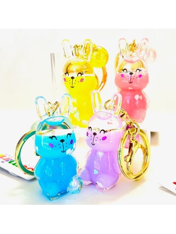 BUNNY FLOATY KEYCHARM