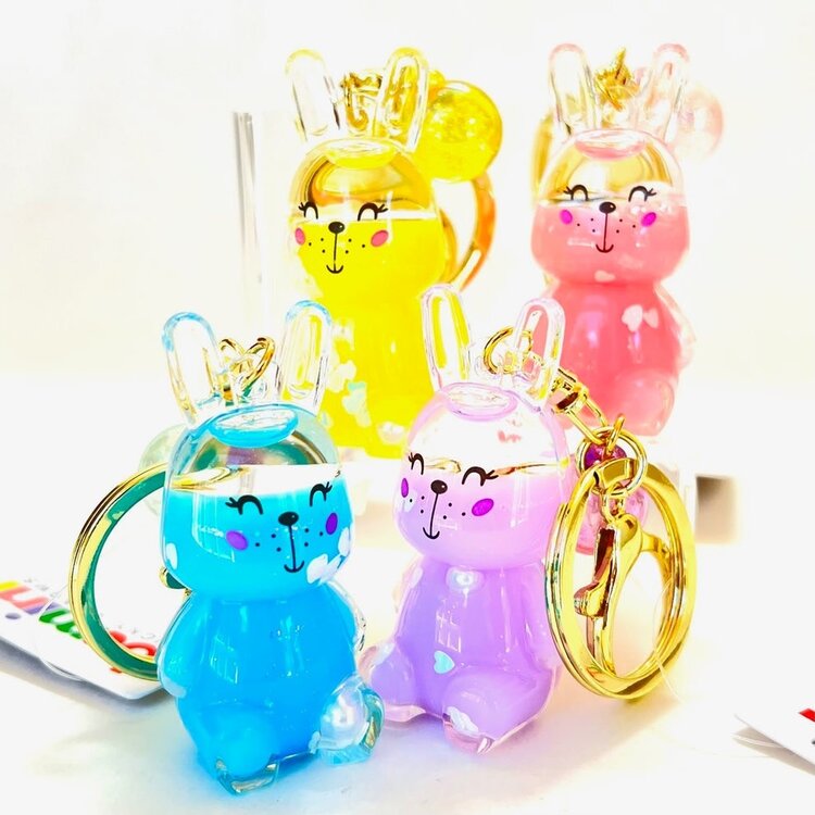 BUNNY FLOATY KEYCHARM